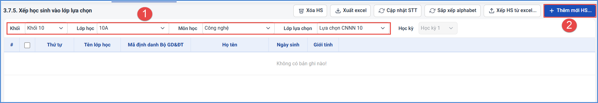 Ảnh chụp màn hình minh họa