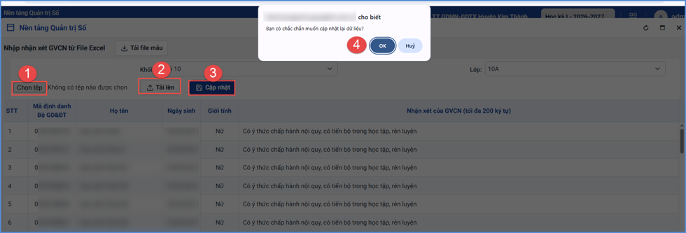 Ảnh chụp màn hình minh họa