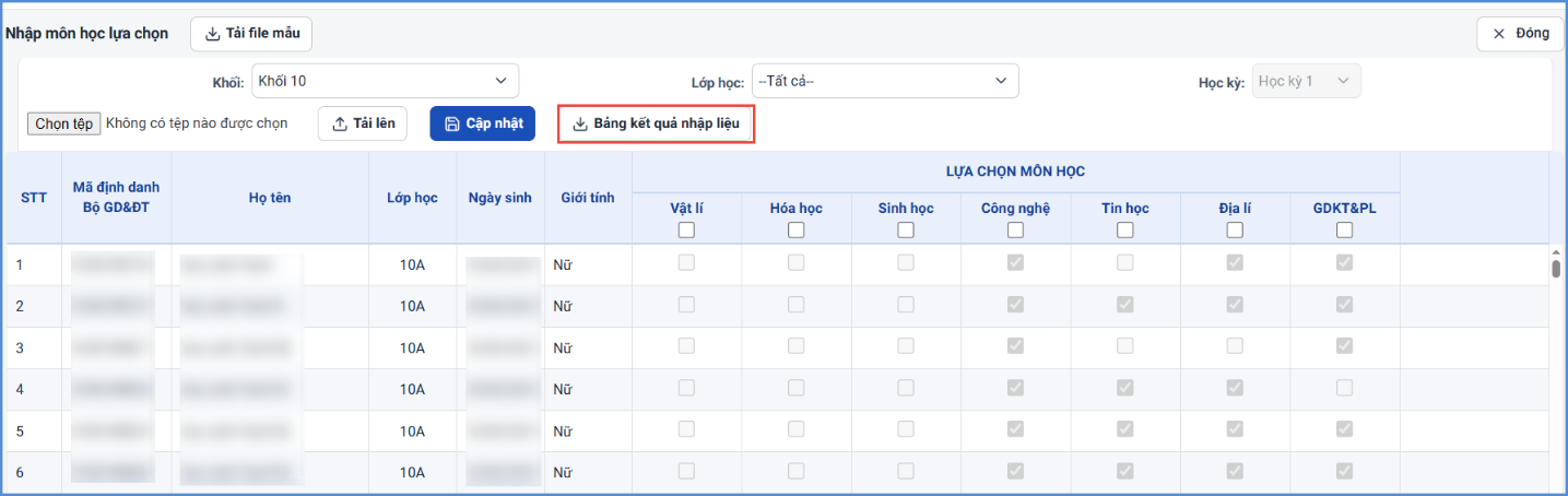 Ảnh chụp màn hình minh họa
