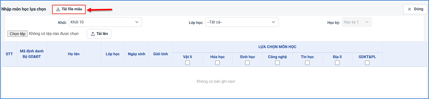 Ảnh chụp màn hình minh họa