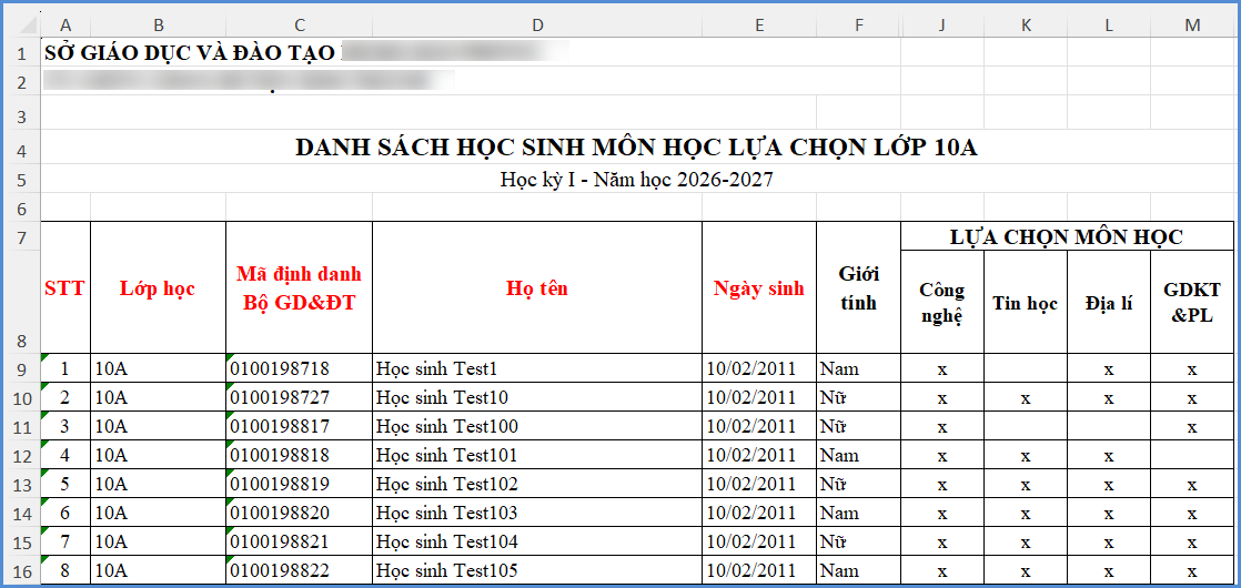 Ảnh chụp màn hình minh họa