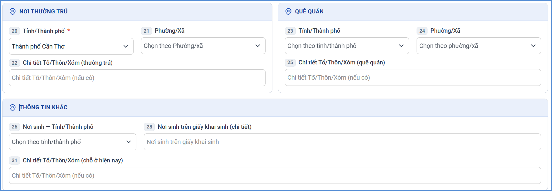 Ảnh chụp màn hình minh họa
