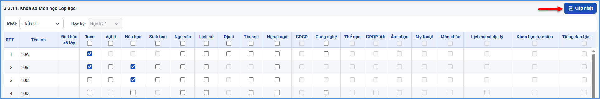 Ảnh chụp màn hình minh họa