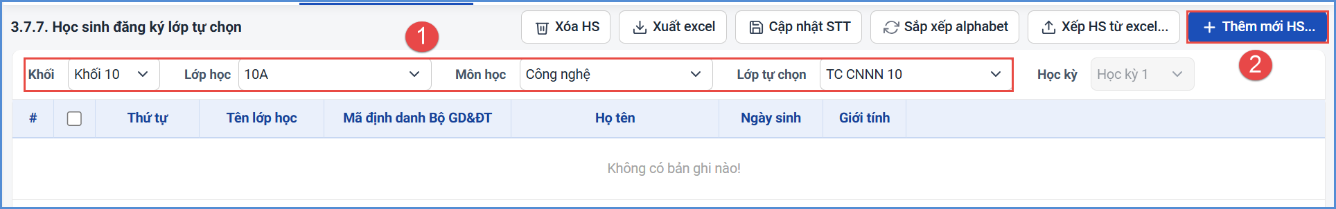 Ảnh chụp màn hình minh họa