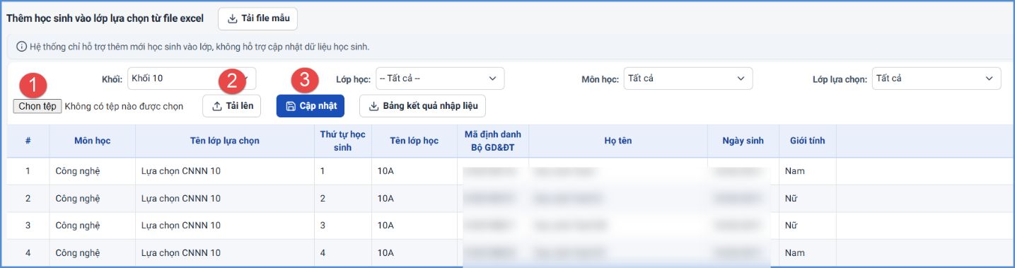 Ảnh chụp màn hình minh họa