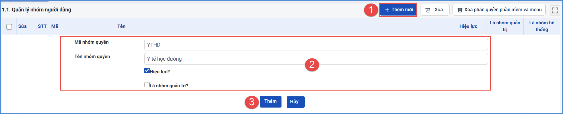 Ảnh chụp màn hình minh họa