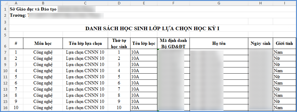Ảnh chụp màn hình minh họa