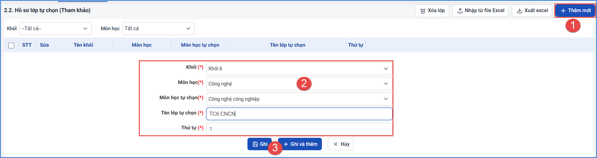 Ảnh chụp màn hình minh họa