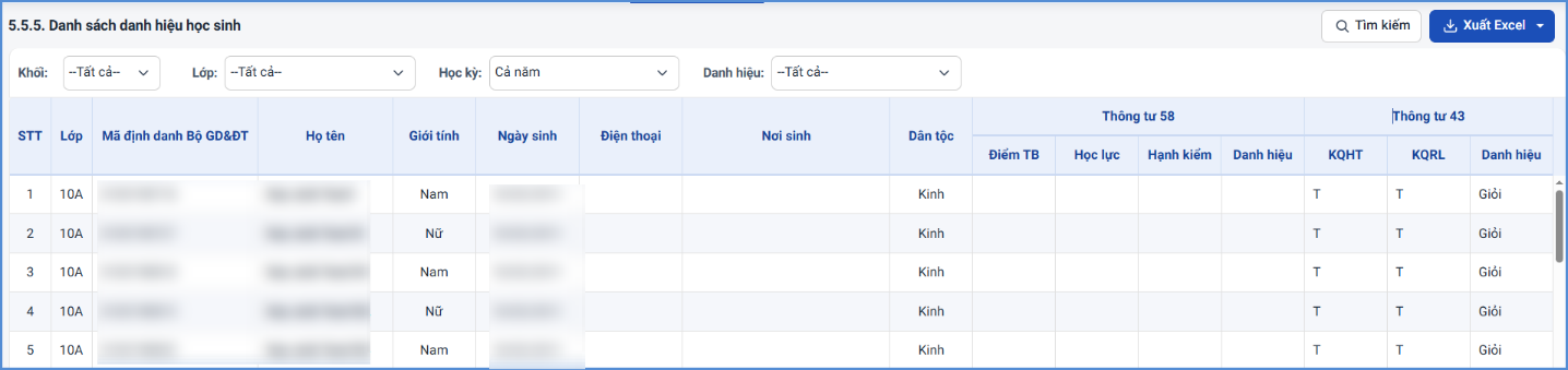 Ảnh chụp màn hình minh họa
