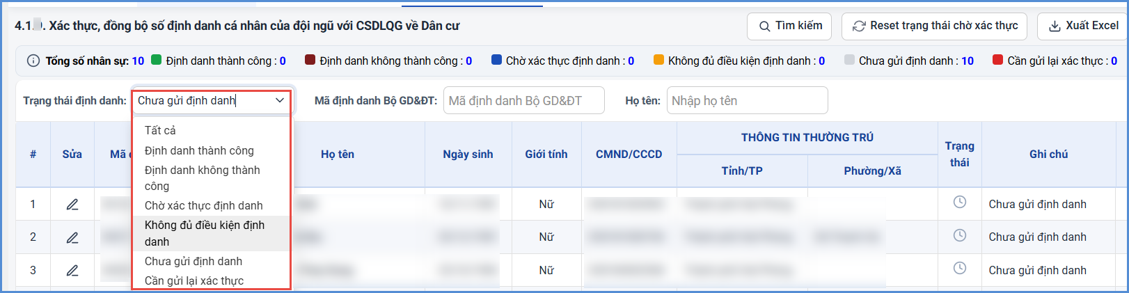 Ảnh chụp màn hình minh họa