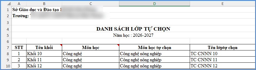 Ảnh chụp màn hình minh họa