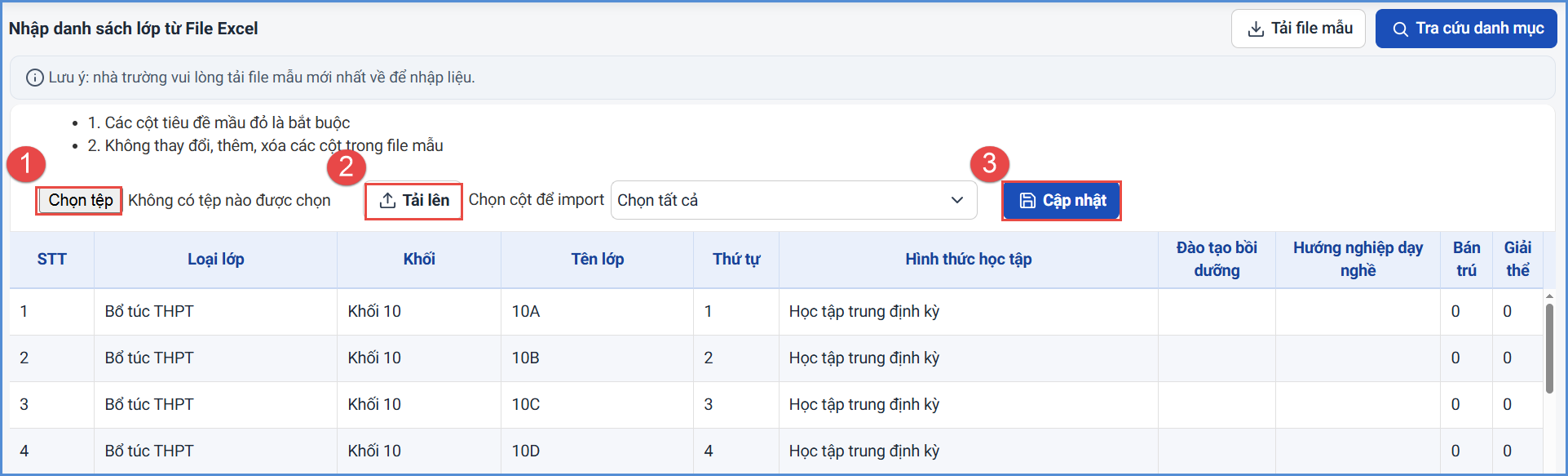 Ảnh chụp màn hình minh họa