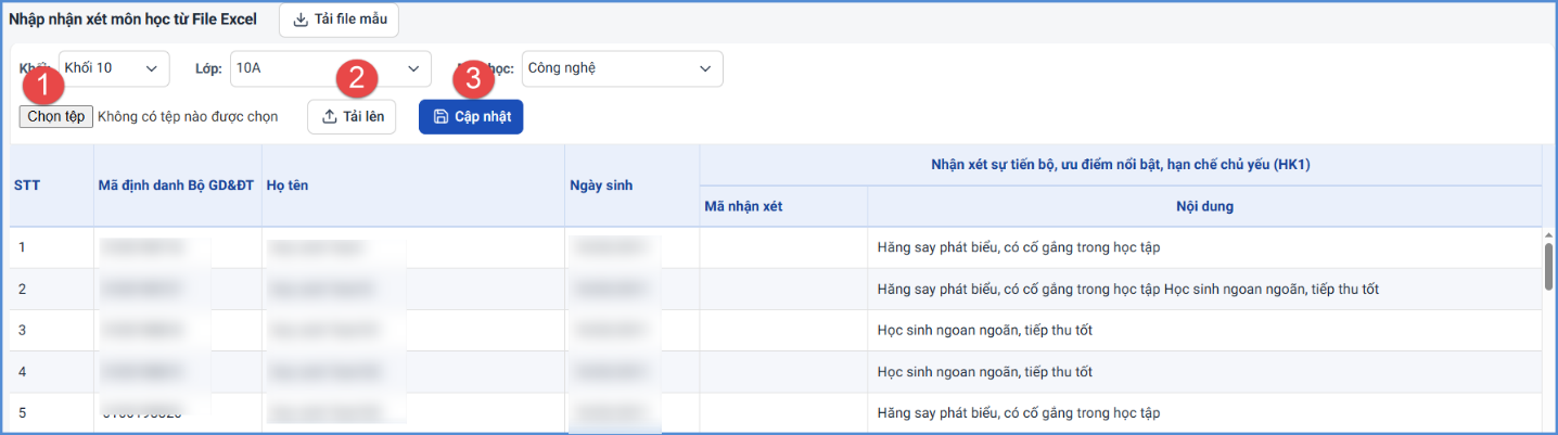 Ảnh chụp màn hình minh họa
