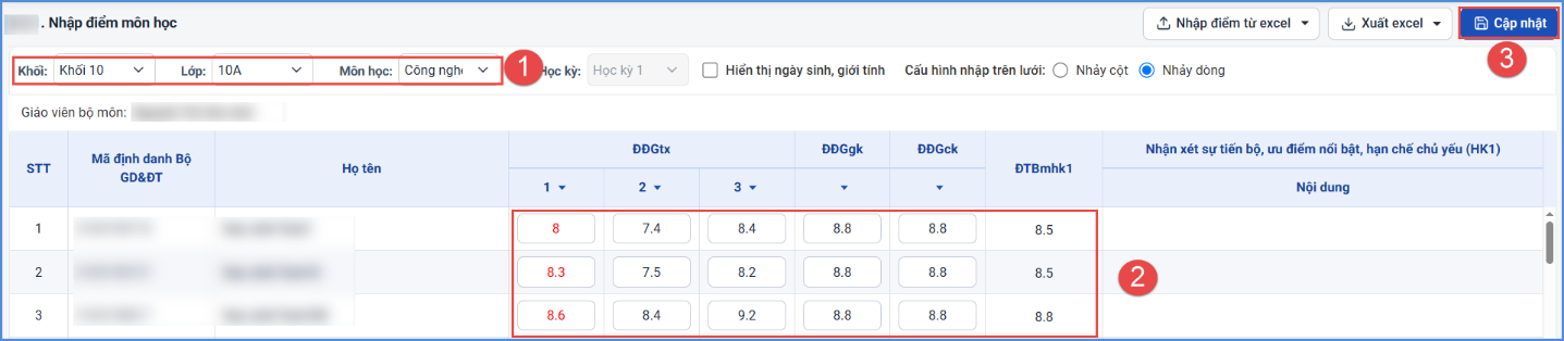 Ảnh chụp màn hình minh họa