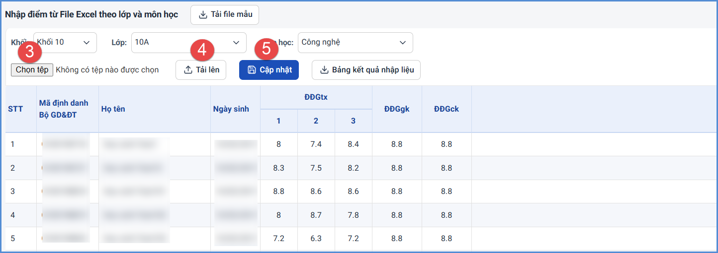 Ảnh chụp màn hình minh họa