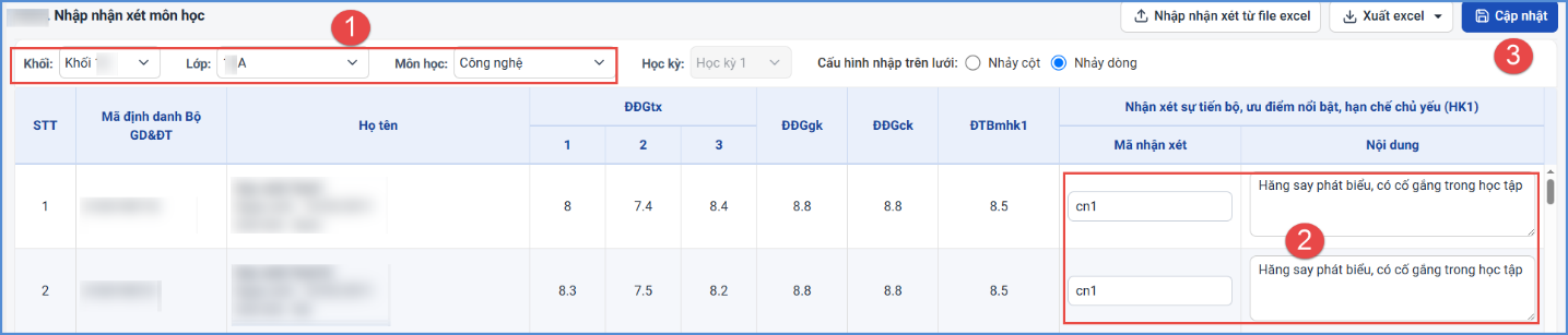 Ảnh chụp màn hình minh họa