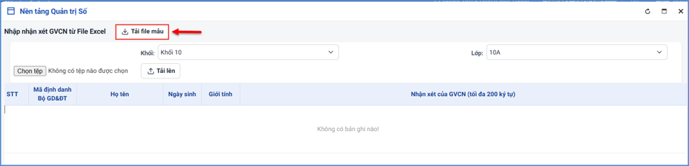 Ảnh chụp màn hình minh họa