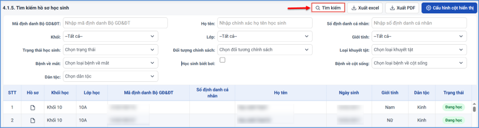 Ảnh chụp màn hình minh họa
