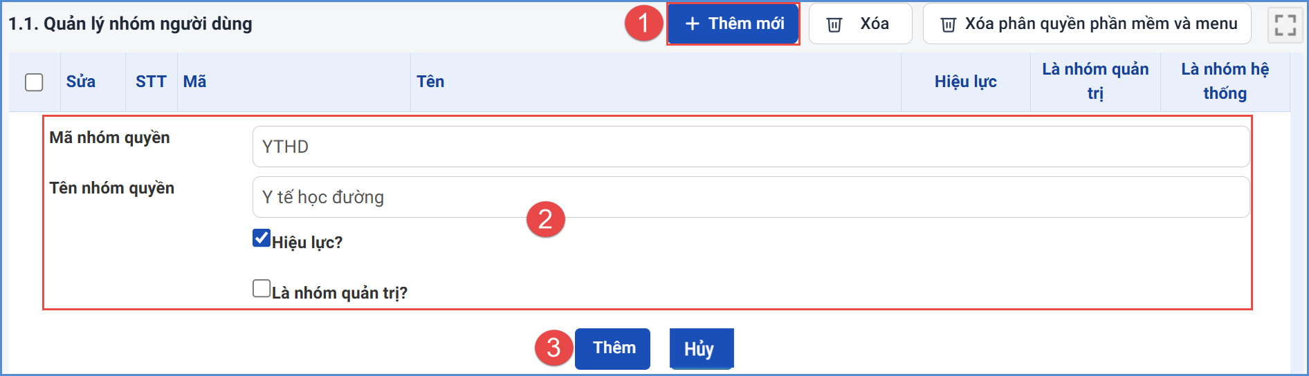 Ảnh chụp màn hình minh họa