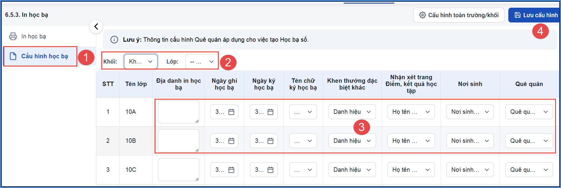 Ảnh chụp màn hình minh họa