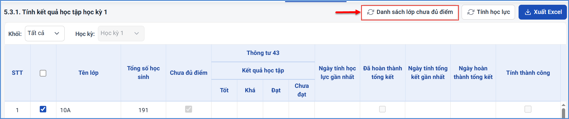 Ảnh chụp màn hình minh họa