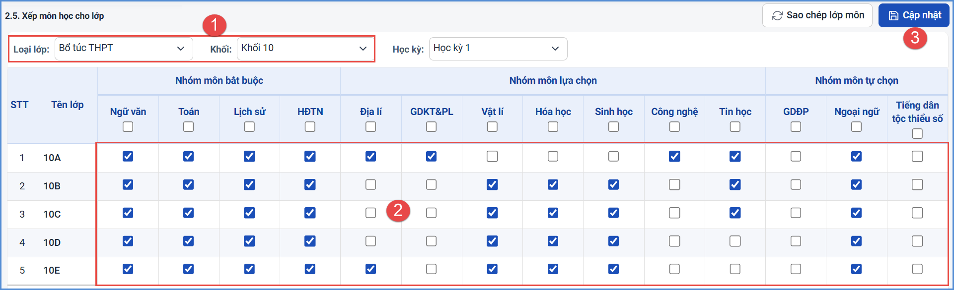 Ảnh chụp màn hình minh họa