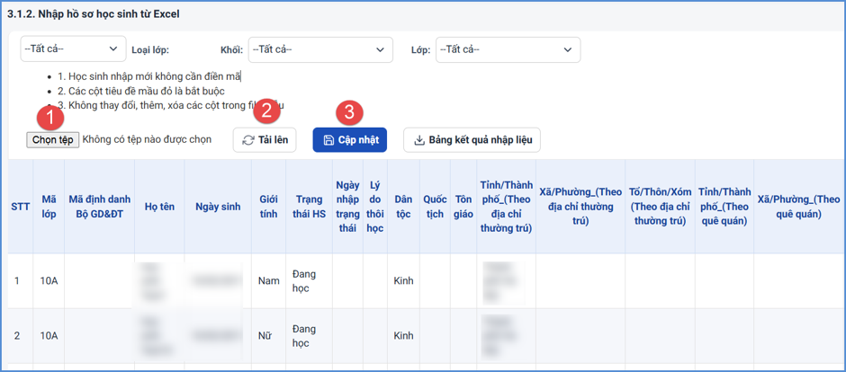 Ảnh chụp màn hình minh họa