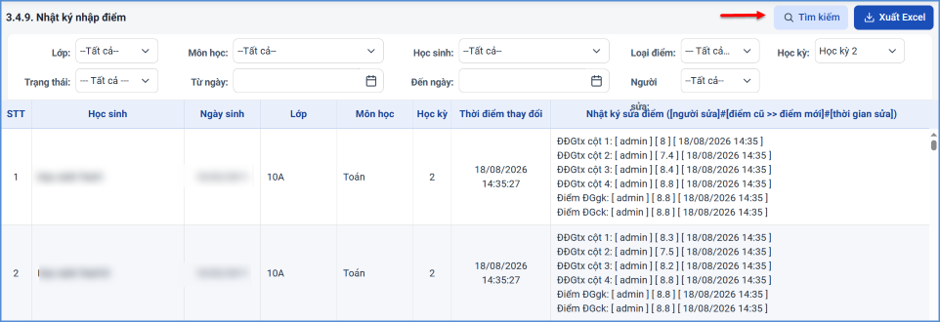 Ảnh chụp màn hình minh họa