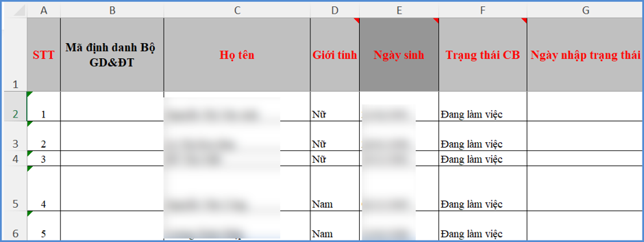 Ảnh chụp màn hình minh họa