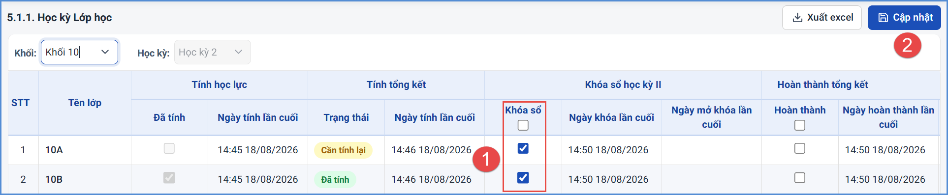 Ảnh chụp màn hình minh họa