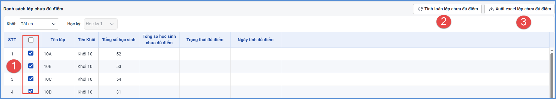 Ảnh chụp màn hình minh họa