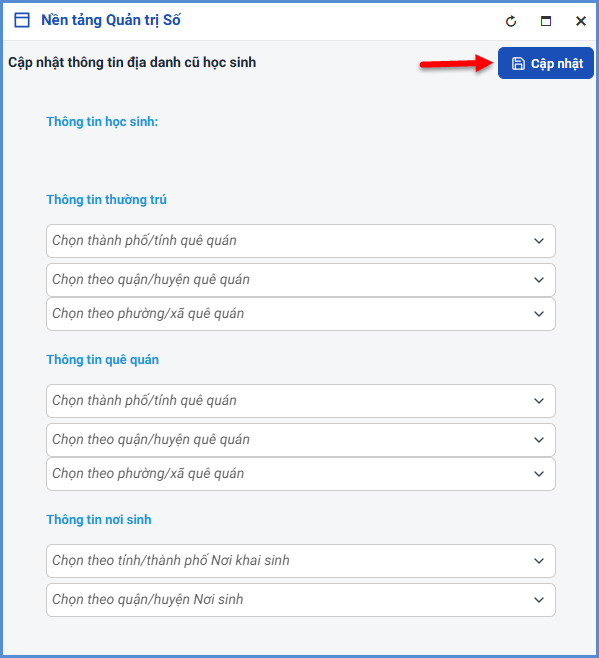 Ảnh chụp màn hình minh họa