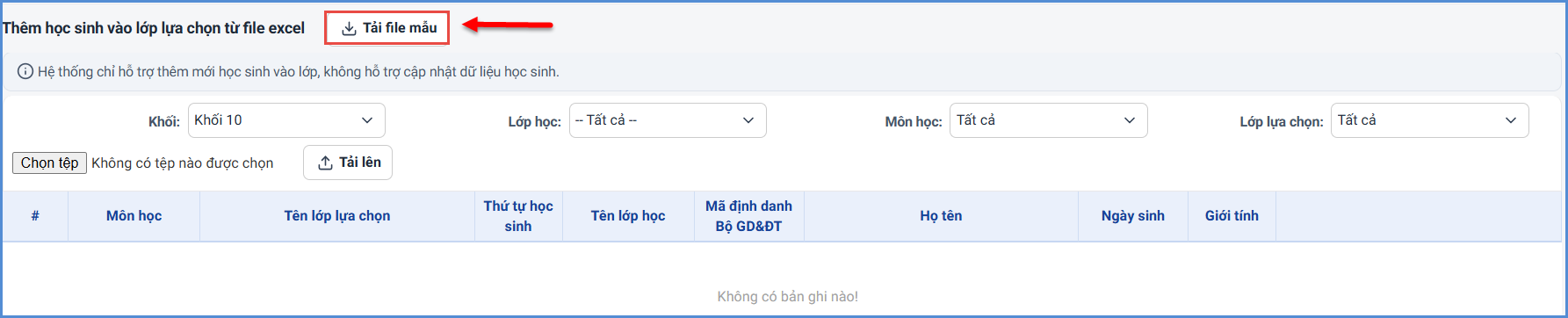 Ảnh chụp màn hình minh họa