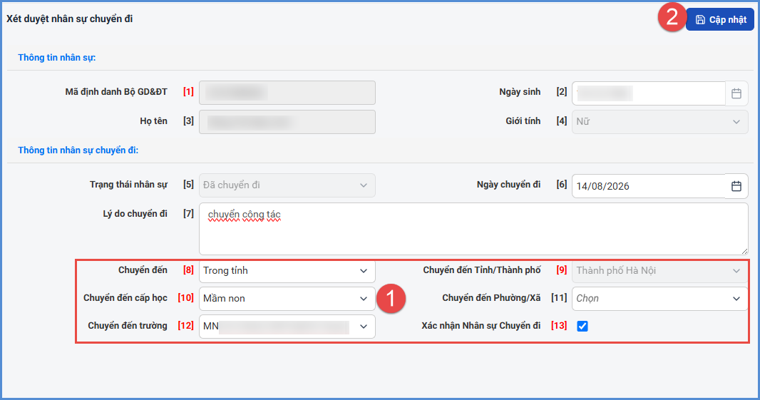 Ảnh chụp màn hình minh họa