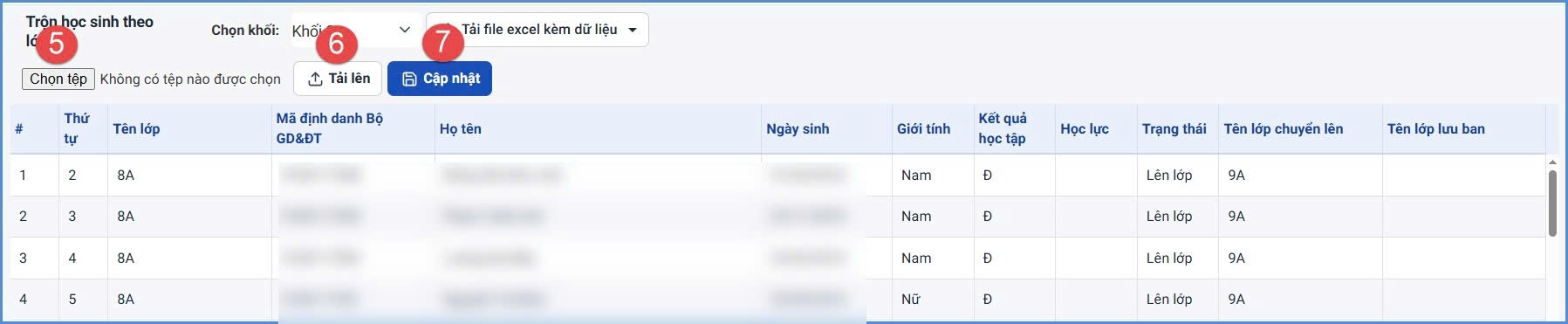 Ảnh chụp màn hình minh họa
