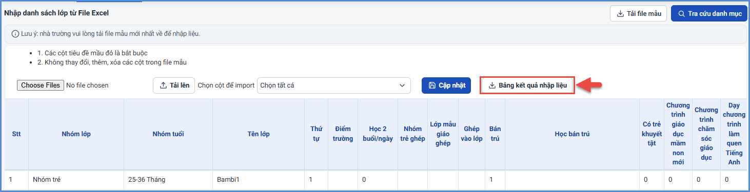 Ảnh chụp màn hình minh họa
