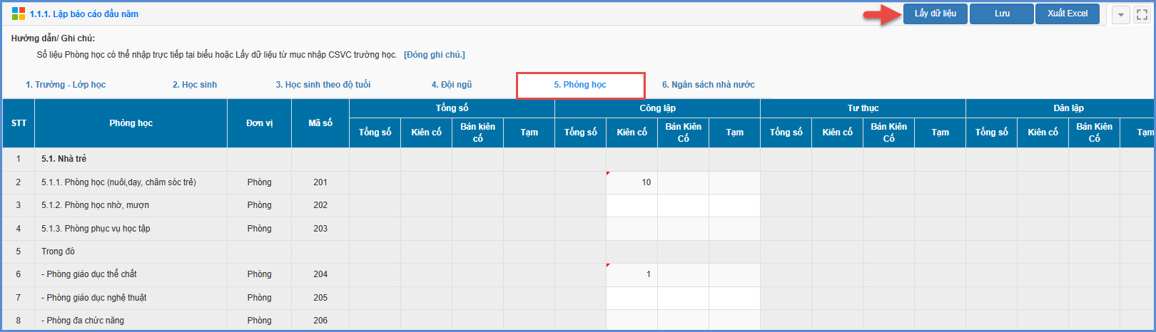 Ảnh chụp màn hình minh họa
