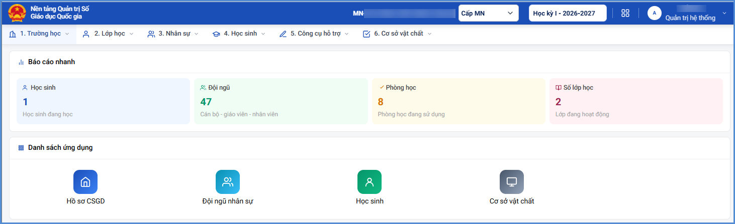 Ảnh chụp màn hình minh họa