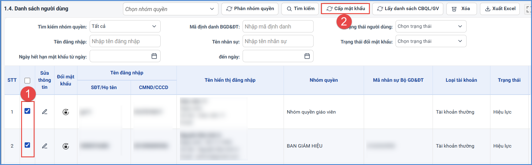 Ảnh chụp màn hình minh họa