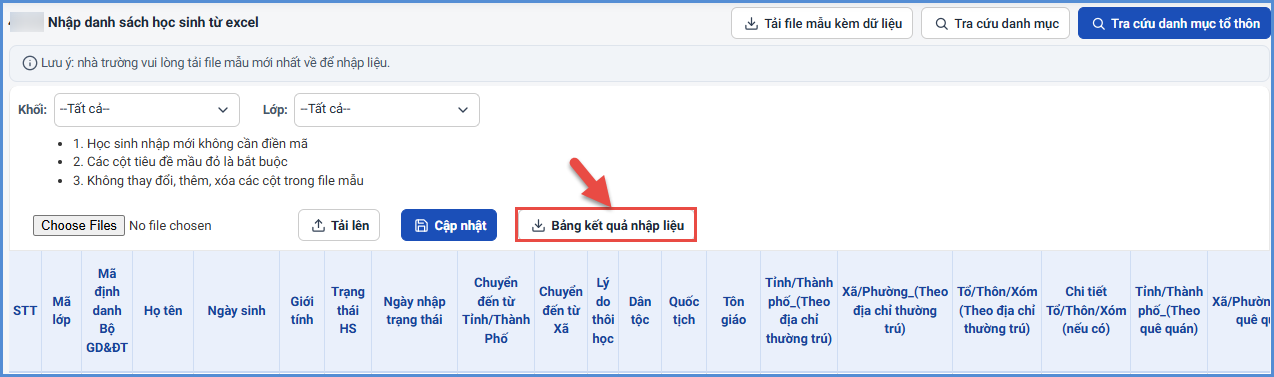 Ảnh chụp màn hình minh họa