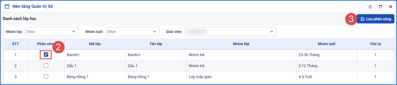 Ảnh chụp màn hình minh họa
