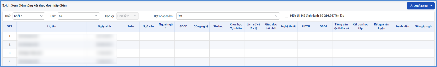 Ảnh chụp màn hình minh họa