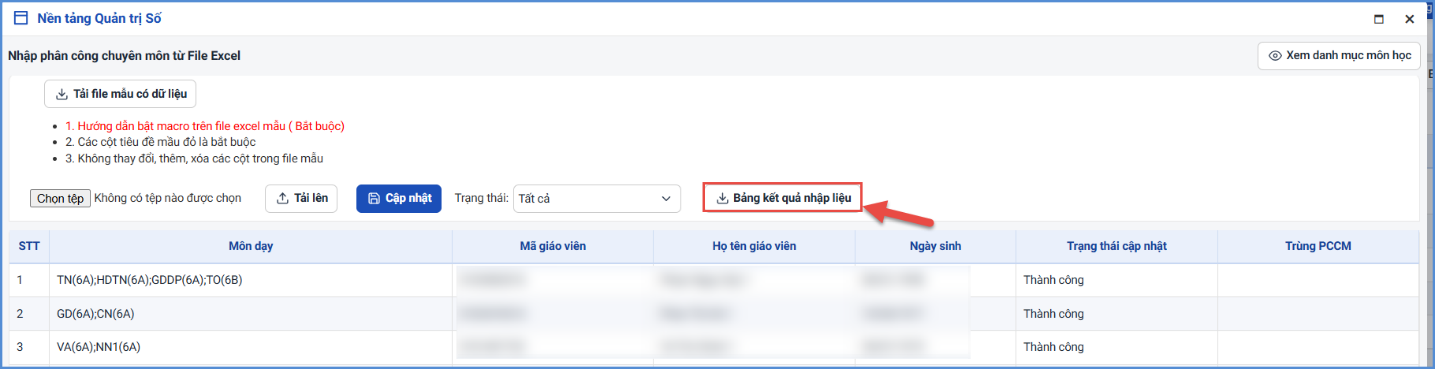 Ảnh chụp màn hình minh họa