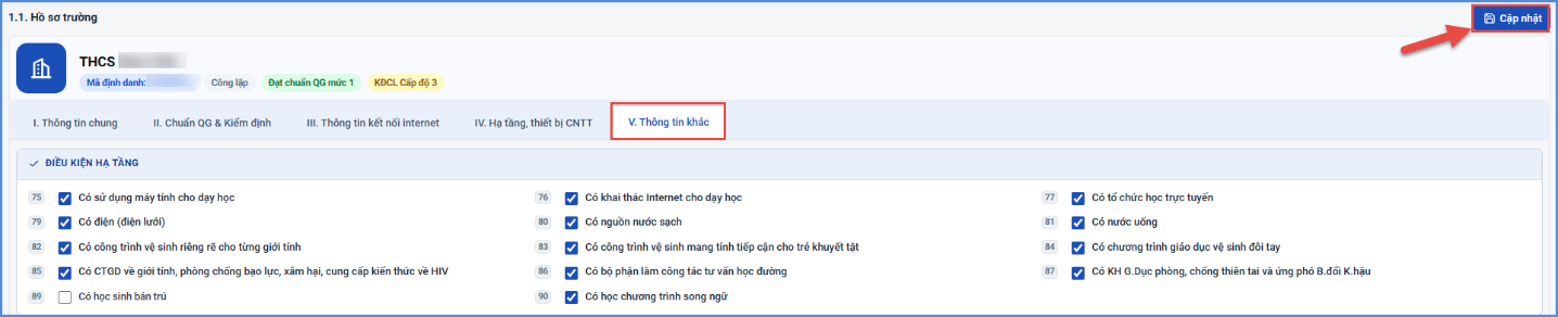 Ảnh chụp màn hình minh họa