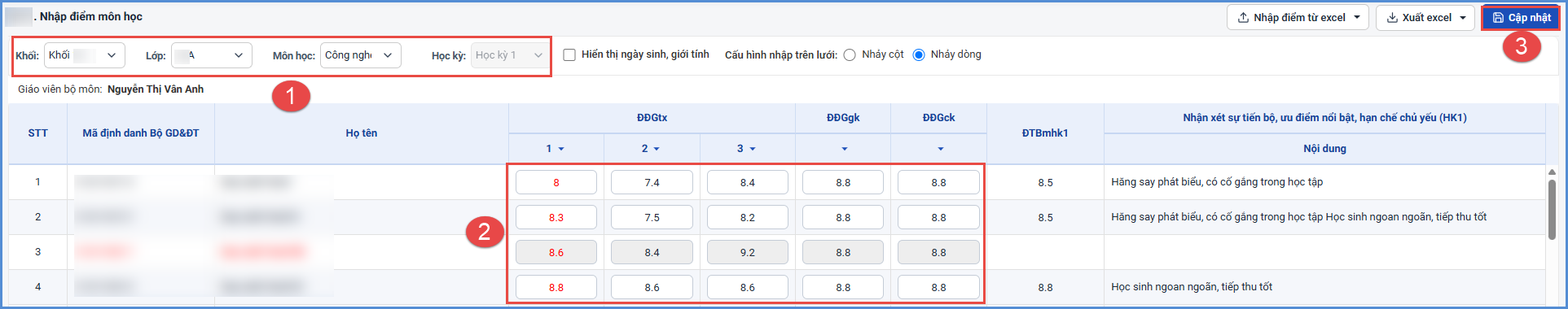 Ảnh chụp màn hình minh họa