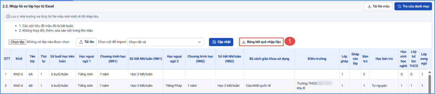 Ảnh chụp màn hình minh họa