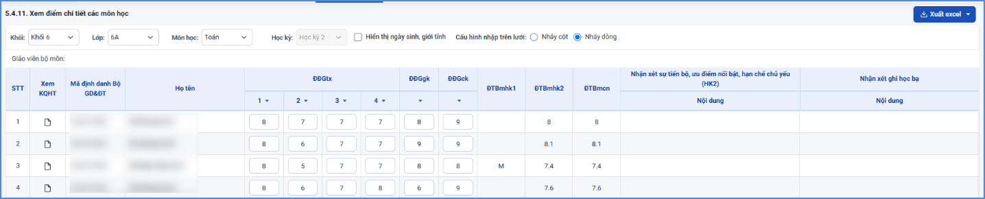 Ảnh chụp màn hình minh họa
