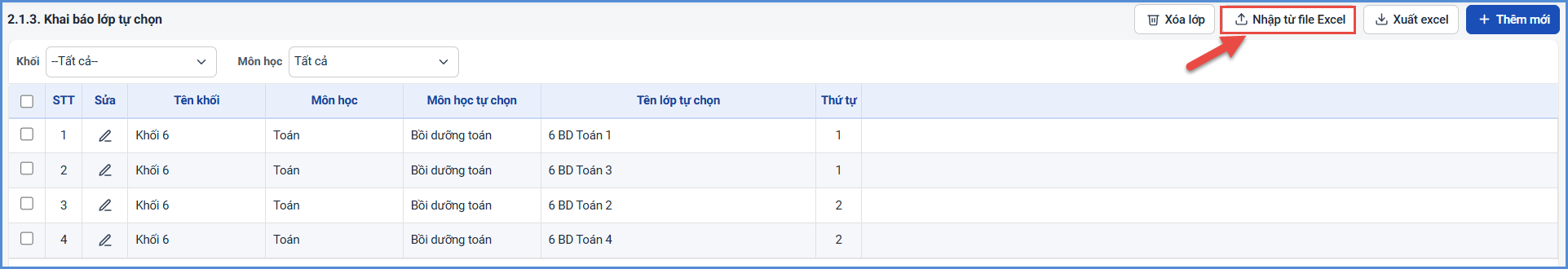 Ảnh chụp màn hình minh họa