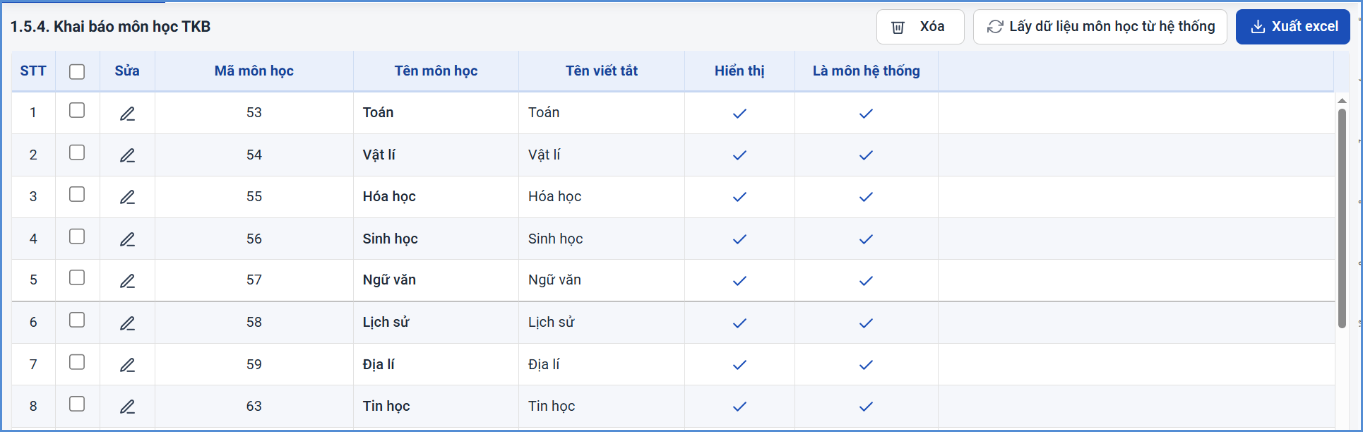 Ảnh chụp màn hình minh họa