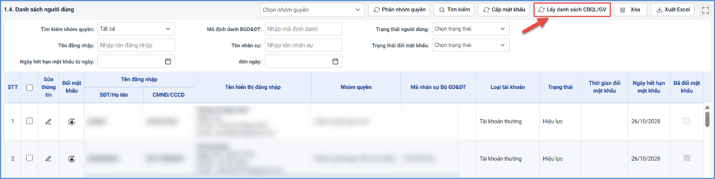 Ảnh chụp màn hình minh họa